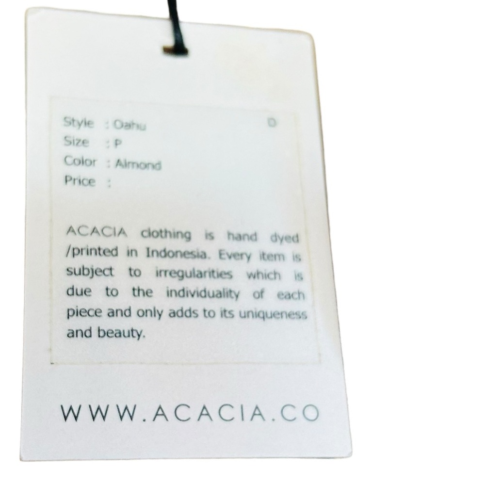 Acacia Oahu Duster Cover up in Almond - Picture 10 of 10